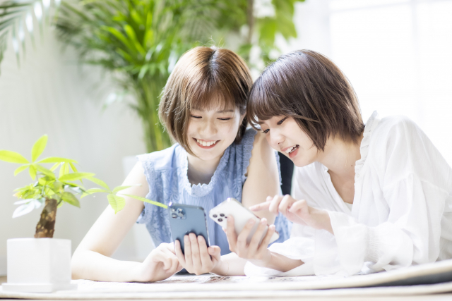 ペアで受けられるパーソナルカラー診断の見出し画像